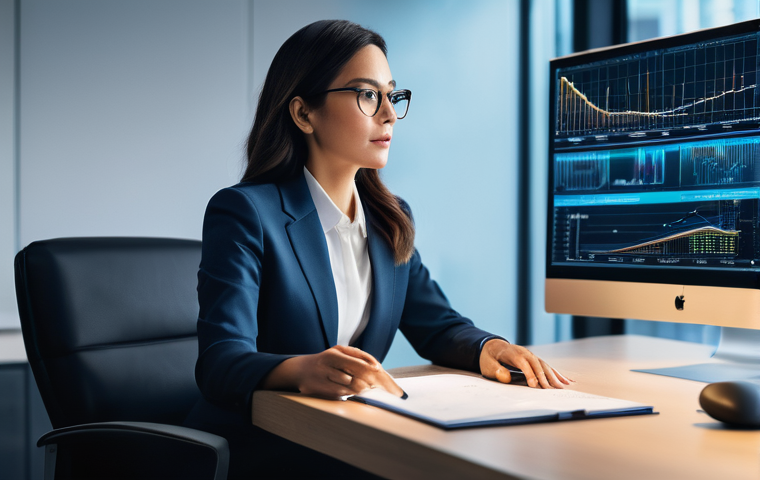 변리사 실무를 위한 필수 소프트웨어 - **Prompt 1: AI-Powered Patent Discovery**
"A highly focused female patent attorney, in her late ...